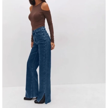 Wide-Leg Women's Jeans