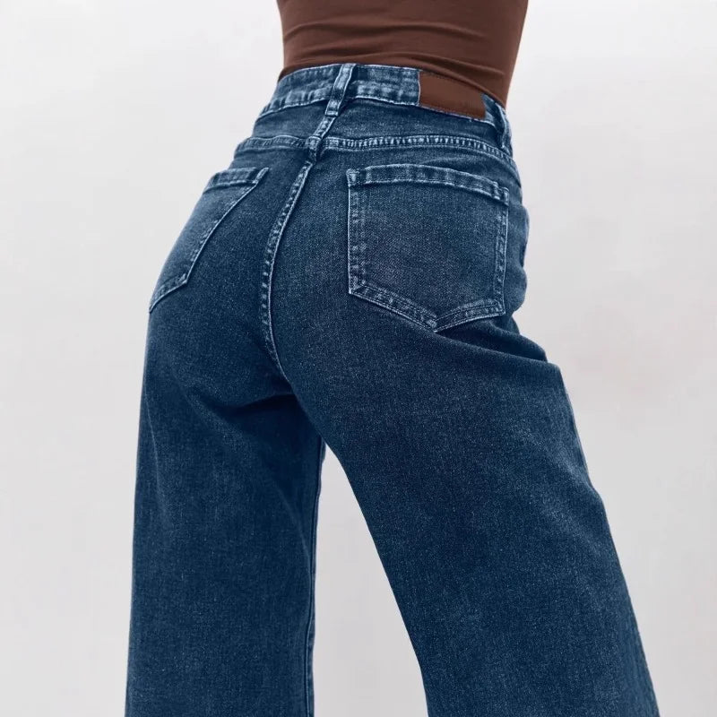 Wide-Leg Women's Jeans