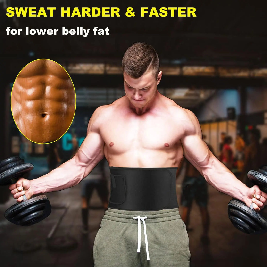 Sweat Waist Trainer Belt